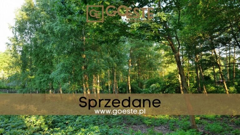 Działka budowlana 25 minut od Warszawy Kąty-Miąski