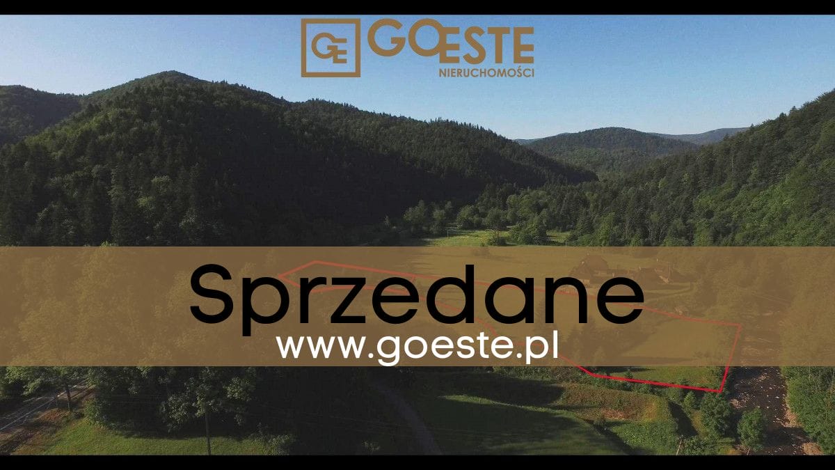 Działka w górach pod hotel