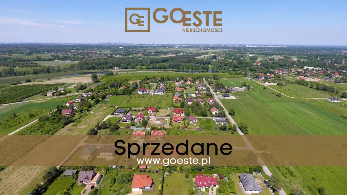 Działka budowlana koło Piaseczna - 800m2