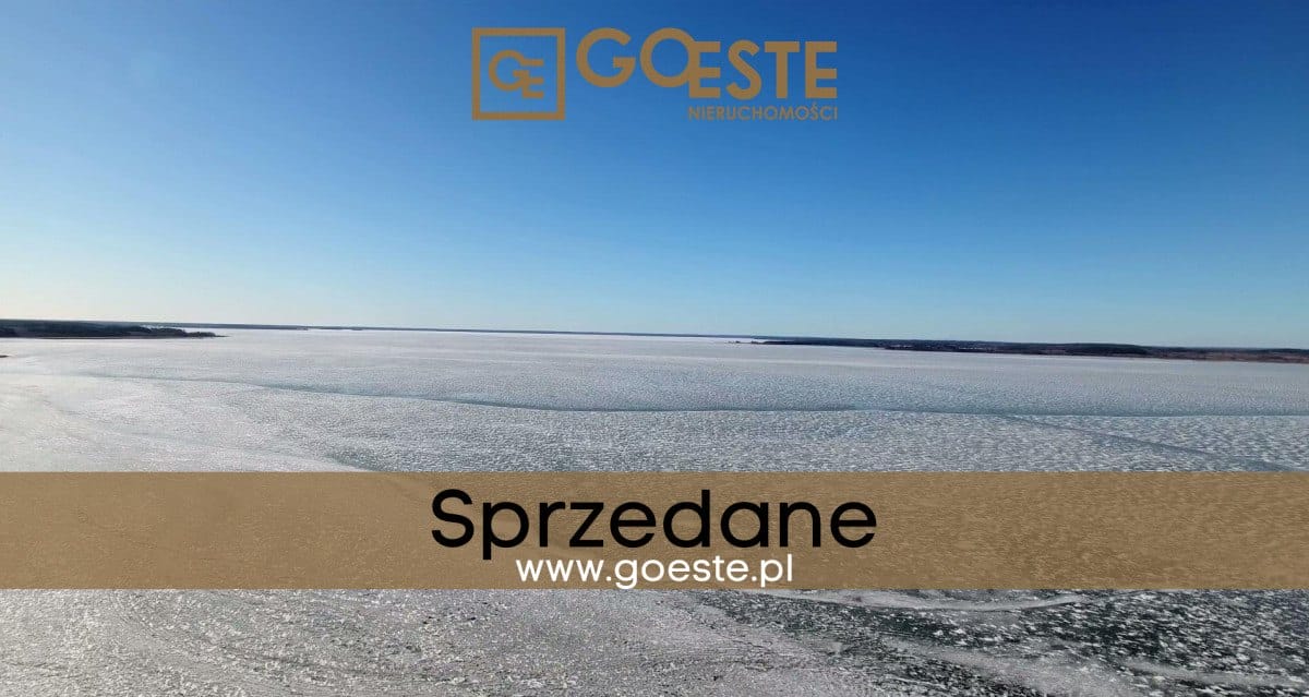 Mazury j. Śniardwy działka z linią brzegową
