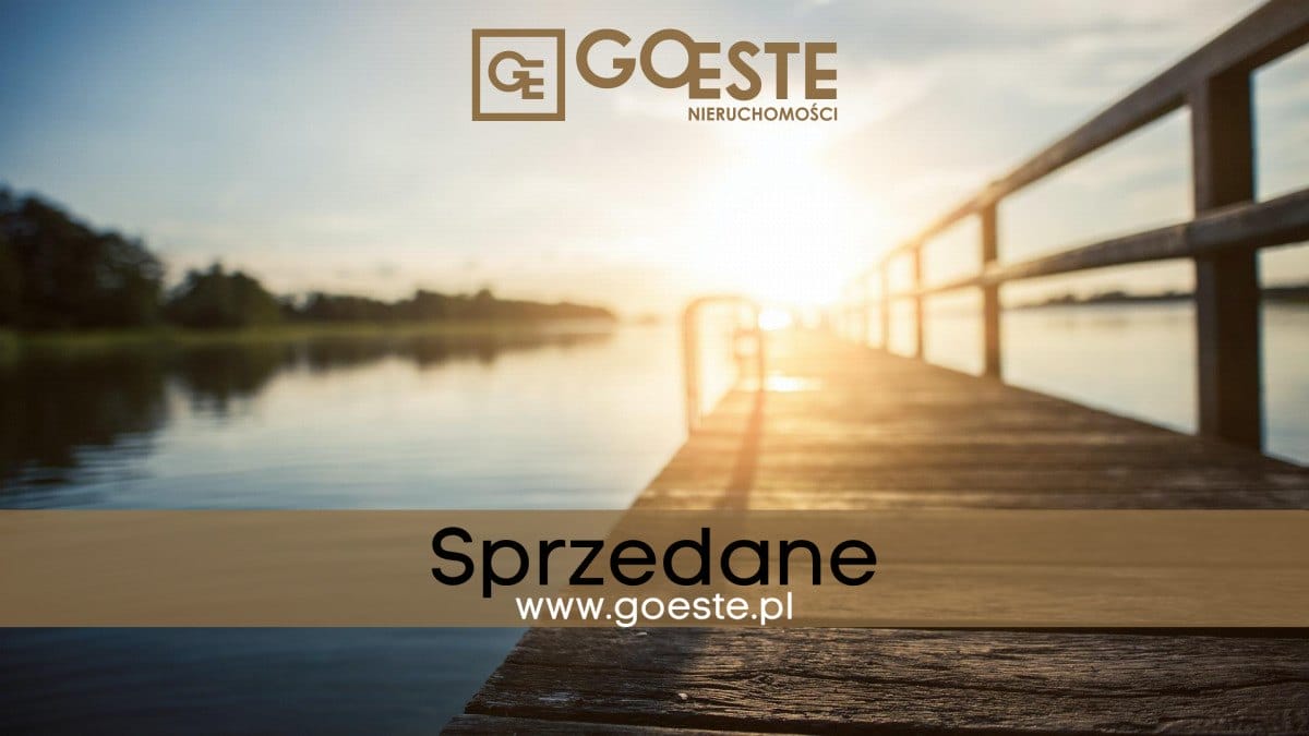Mazury działka budowlana z linią brzegową jeziora Kisajno
