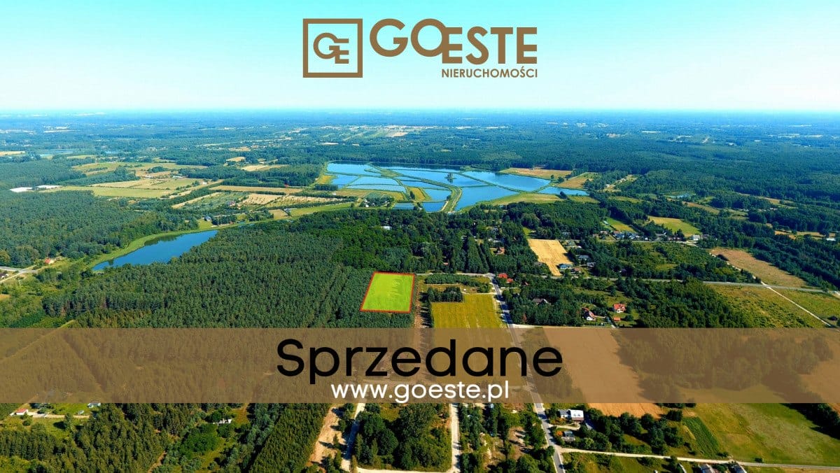 Działka budowlana las