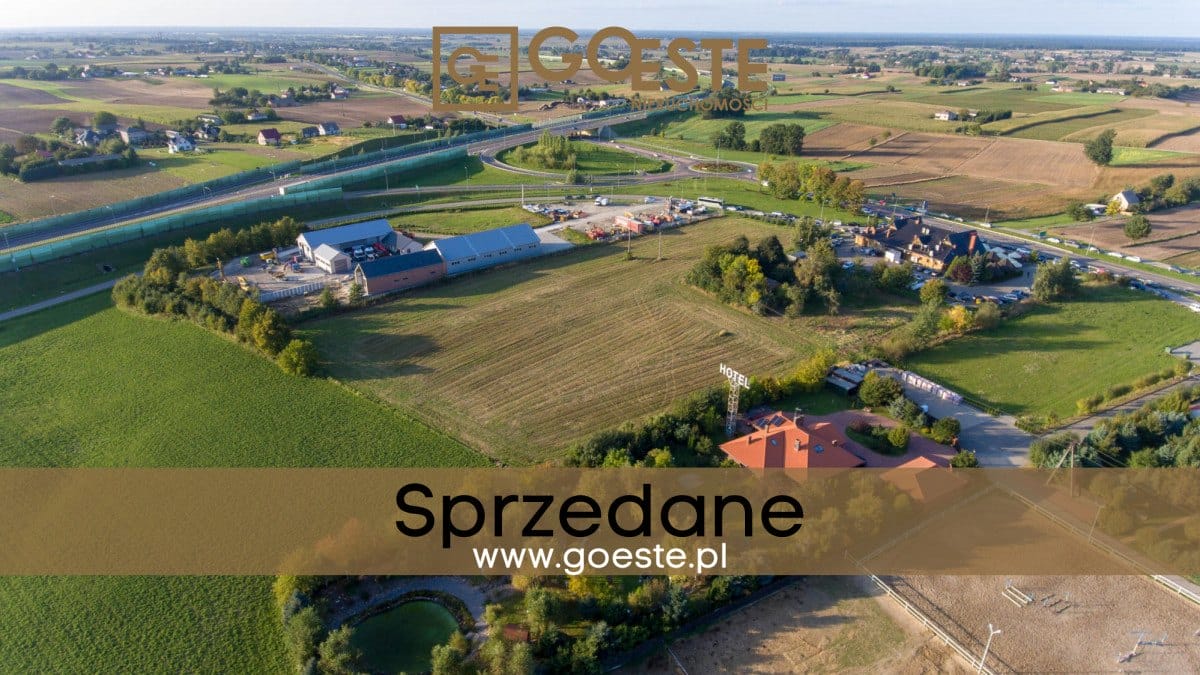 Działka inwestycyjna przy restauracji Bida