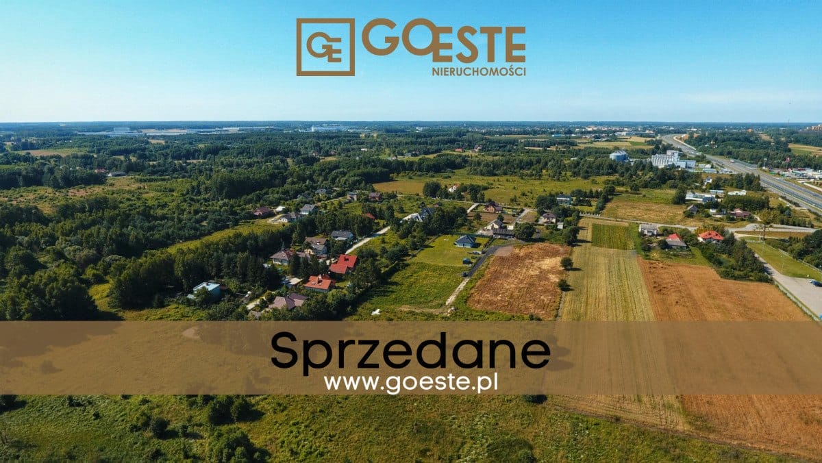 Działka budowlana pod dom z dużym ogrodem