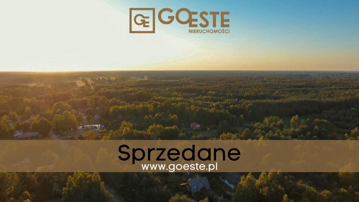 Działka leśna w Kątach-Miąski gmina Strachówka dla ceniących ciszę