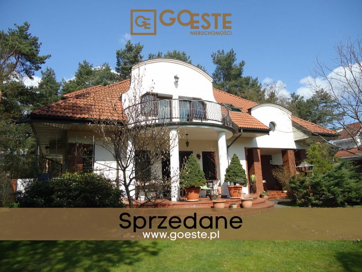Dworek w Józefowie 225m2 z pięknym ogrodem 825m2
