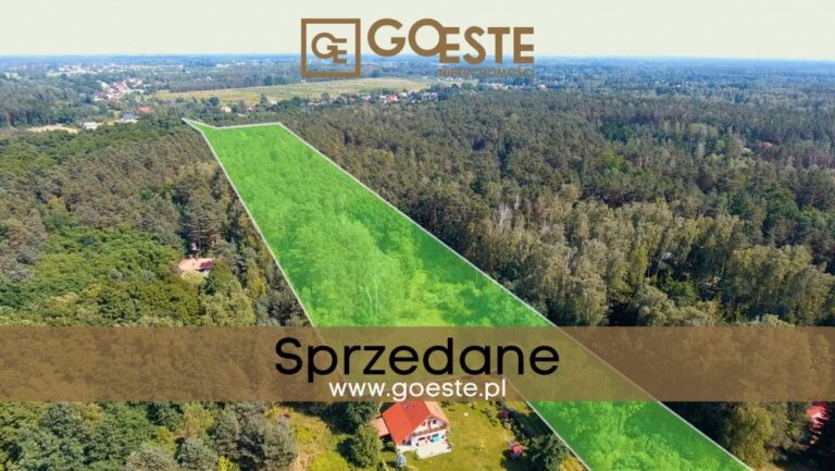 Działka budowlana Ustanówek