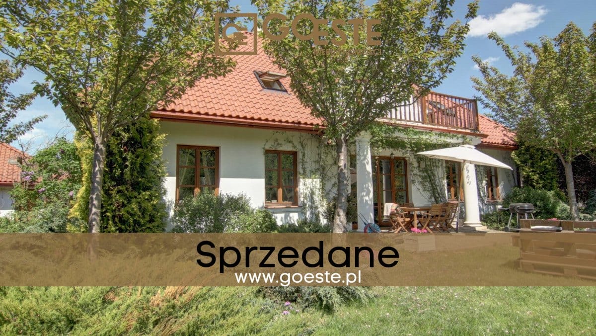 Na sprzedaż wyjątkowy dworek z ogrodem przy lesie - blisko Wilanowa