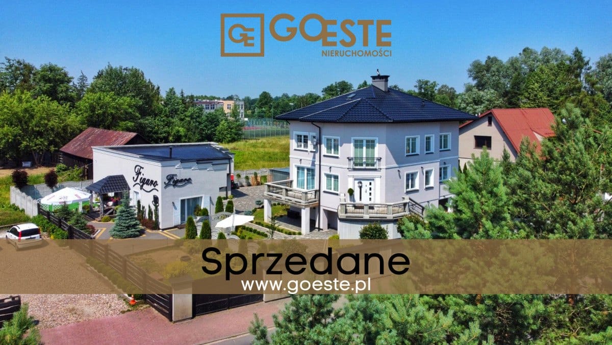 Dom na sprzedaż + lokal usługowy. Przy Kampinosie