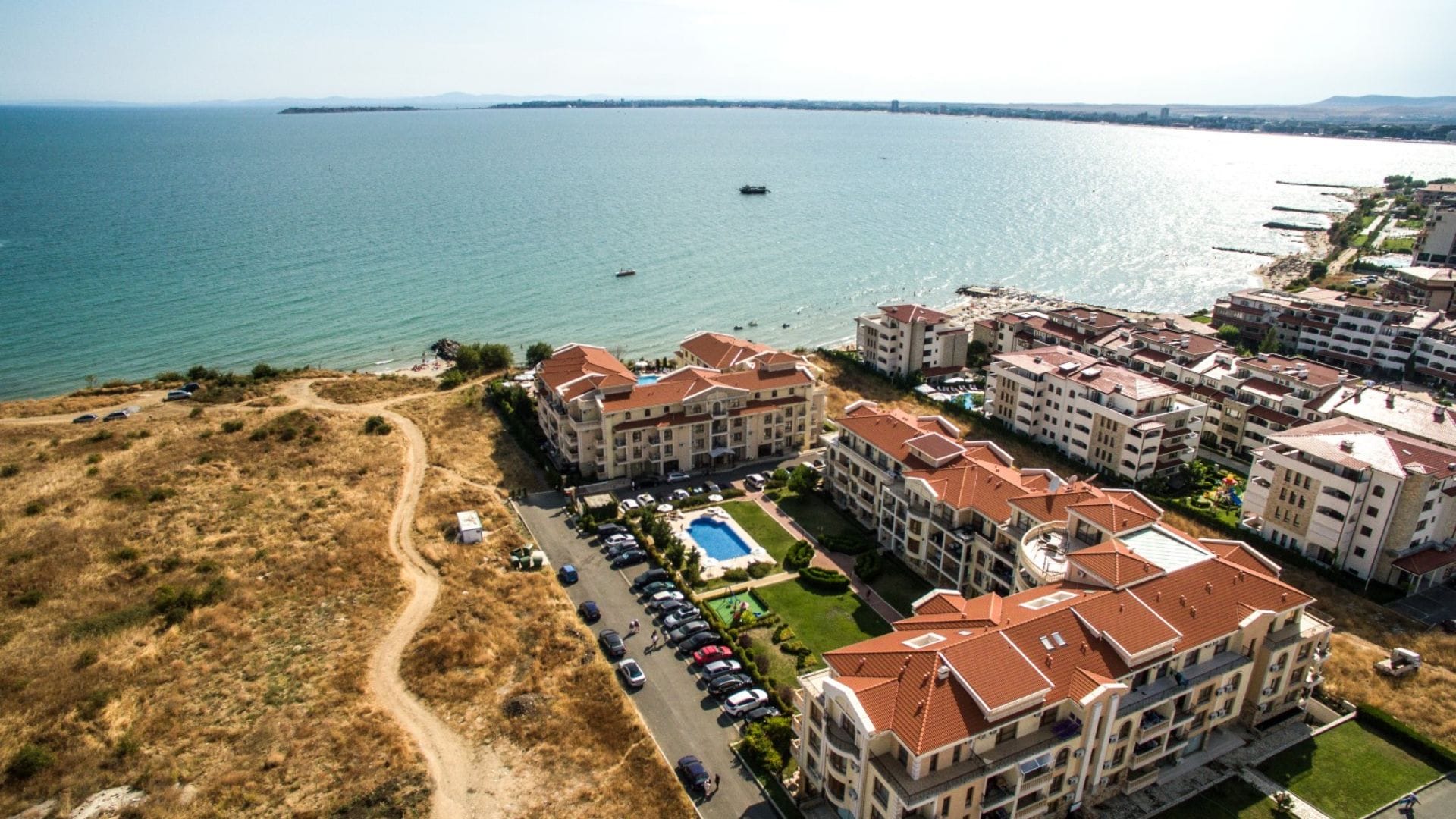 Mieszkanie z jedną sypialnią w kompleksie Royal Bay, Święty Włas.  GoESTE Nieruchomości 7377e159e38d5c43b39ab5a22973fedd