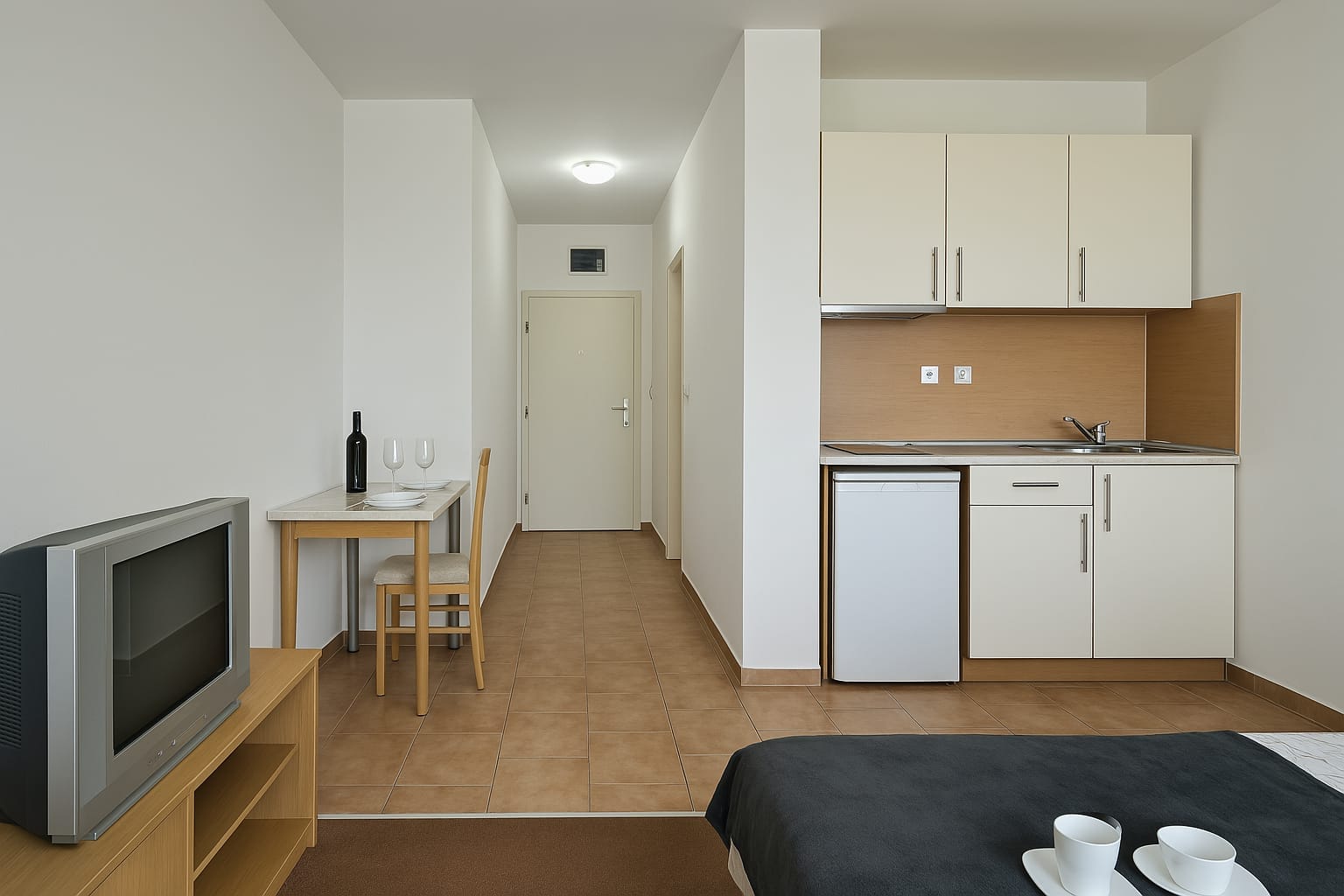 Studio z balkonem na sprzedaż. Pierwsza linia. Bułgaria, Marina cape, Aheloy GoESTE Nieruchomości 4
