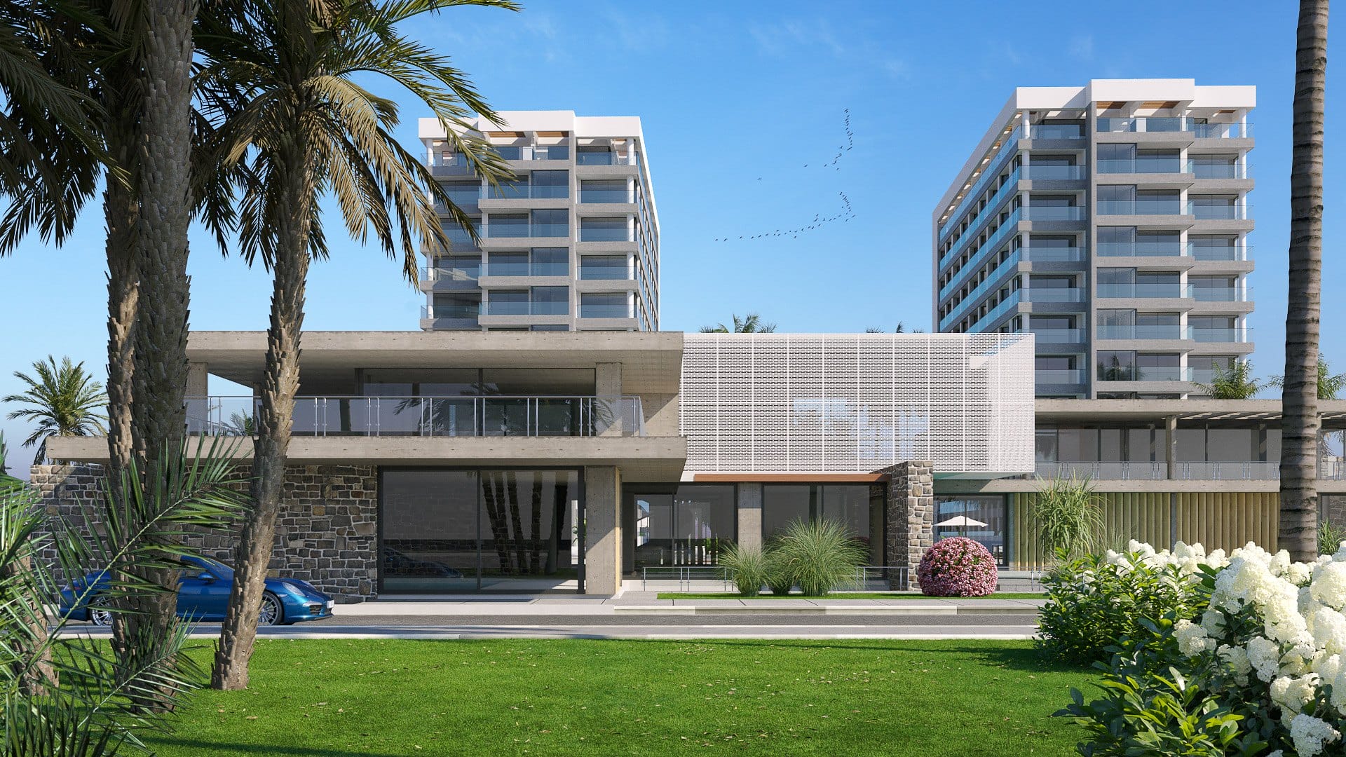 Apartament typu studio 36m2 w Güzelyurt, Cypr  GoESTE Nieruchomości 1713511351-0