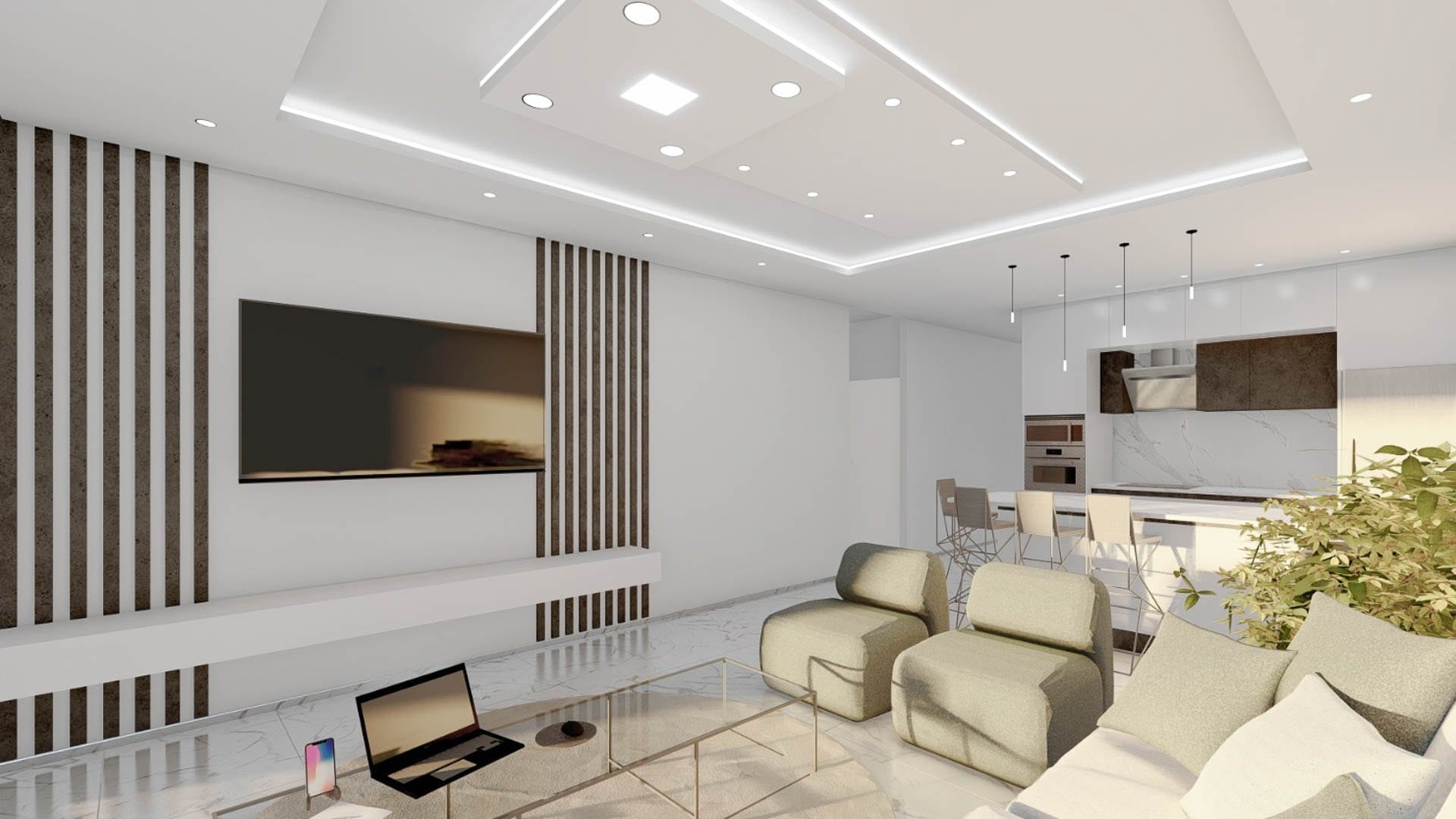 Apartament 2+1 102m2 w Iskele, Cypr GoESTE Nieruchomości 1715588020-3