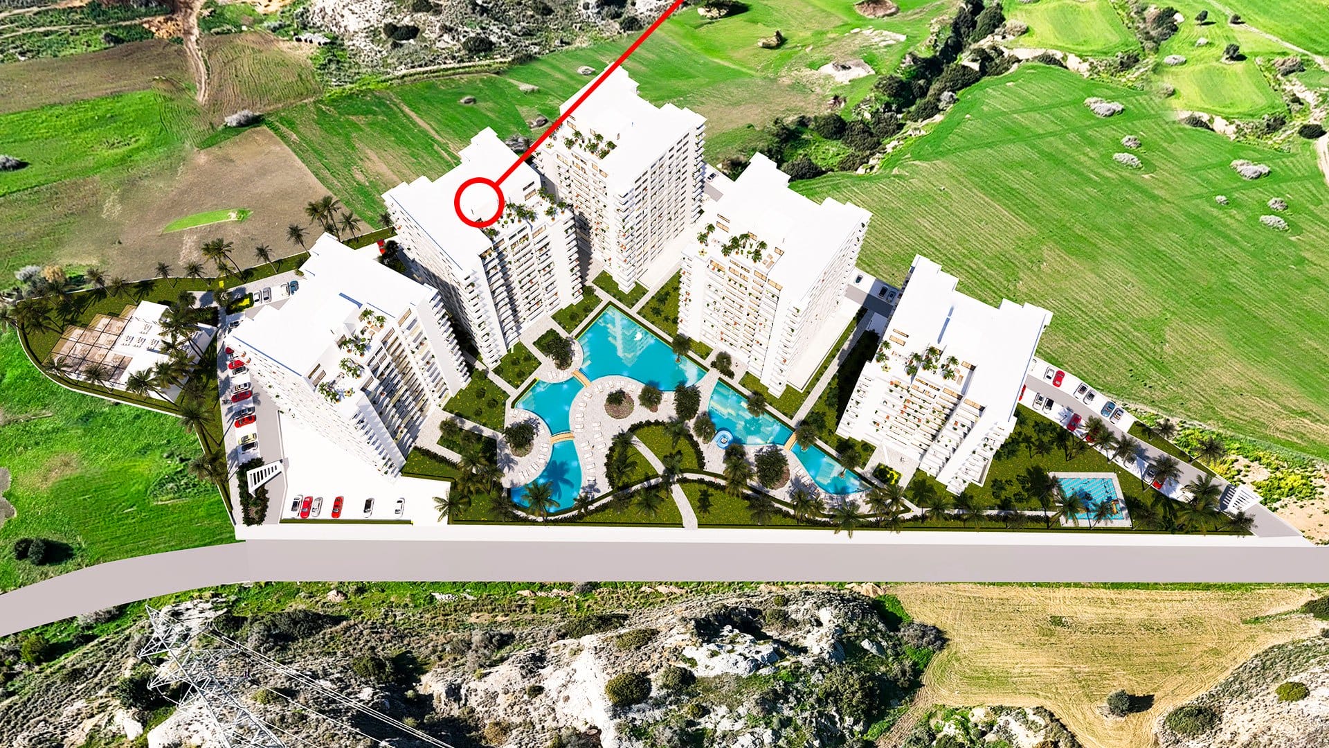 Apartament 2+1, Penthouse 173m2 w Iskele, Cypr GoESTE Nieruchomości 1716797729-0