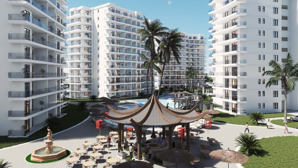 Apartament typu studio 46m2 w Iskele, Cypr  GoESTE Nieruchomości 1716893265-0