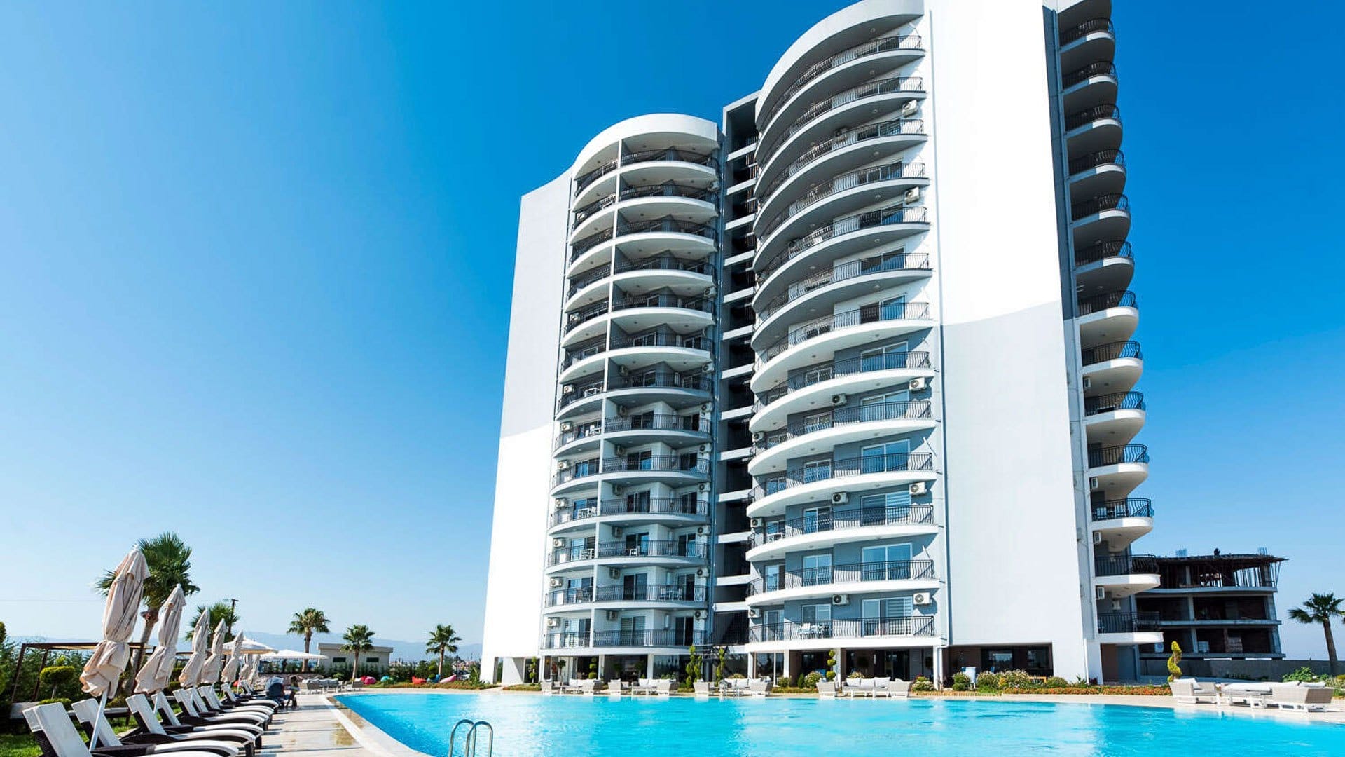 Apartament typu studio 56m2 w Iskele, Cypr  GoESTE Nieruchomości 1717181411-0