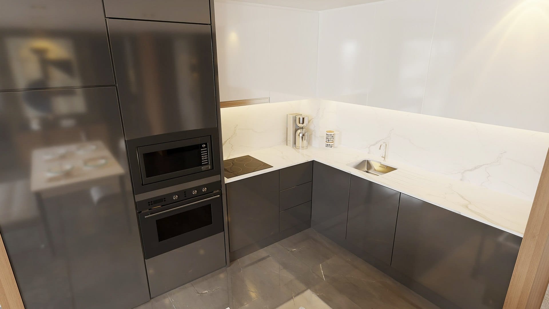Apartament 2+1 113m2 w Iskele, Cypr  GoESTE Nieruchomości 1717507411-5