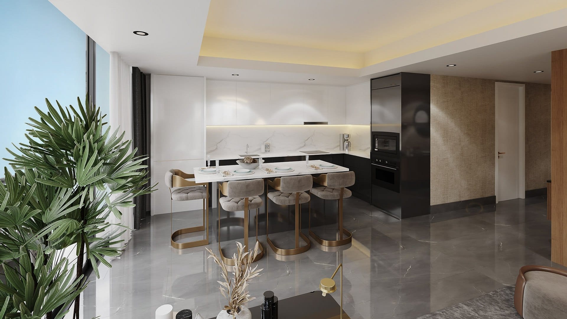 Apartament 3+1 141m2 w Iskele, Cypr GoESTE Nieruchomości 1717512724-0