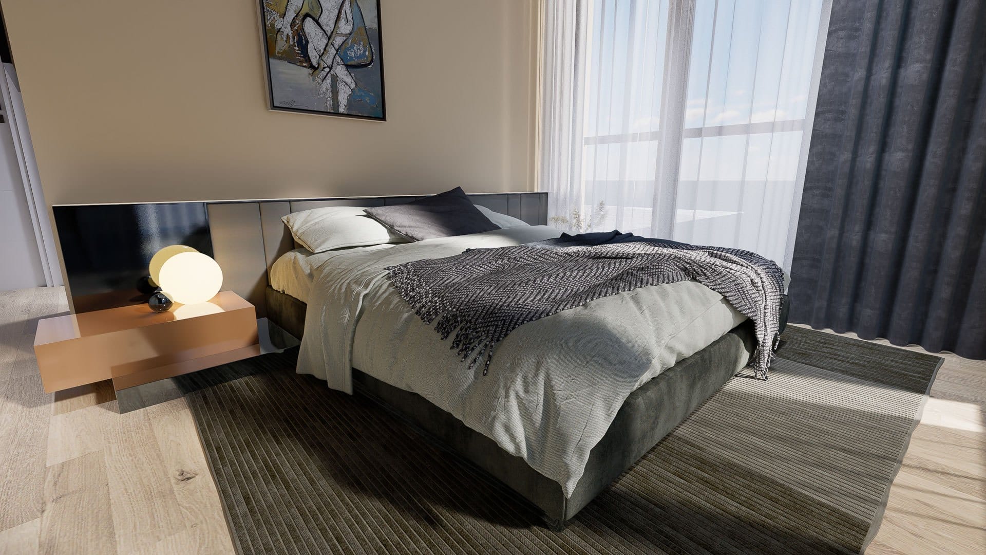Apartament 1+1, Penthouse 73m2 w Iskele, Cypr. GoESTE Nieruchomości 1717600708-0