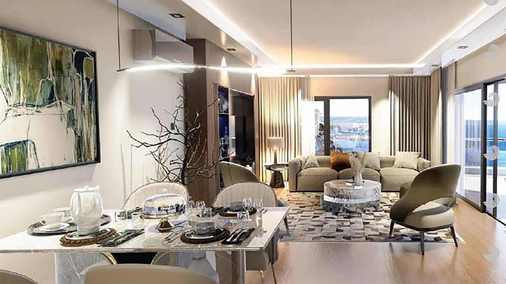 Apartament typu studio 45m2 w Iskele, Cypr GoESTE Nieruchomości 1720169910-3