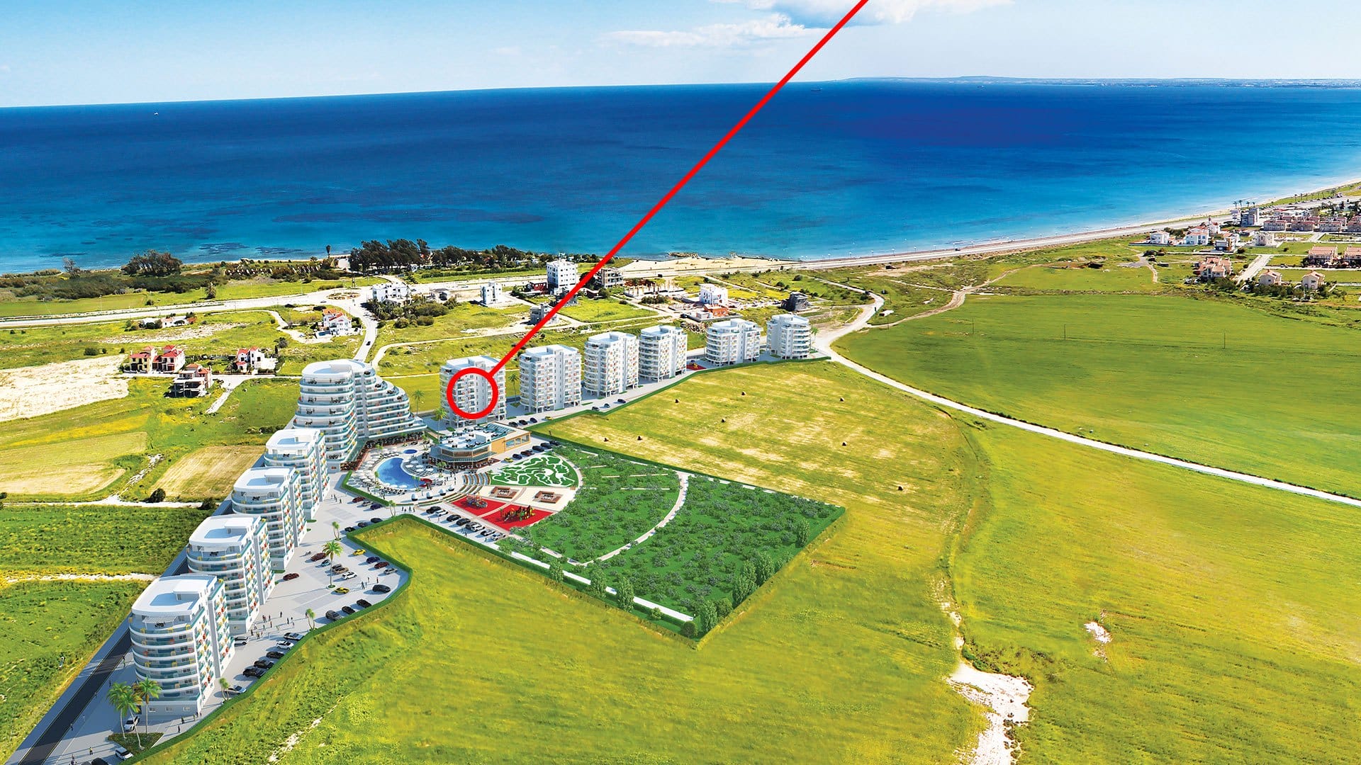 Apartament typu studio 59m2 w Iskele, Cypr. GoESTE Nieruchomości 1725342575-0