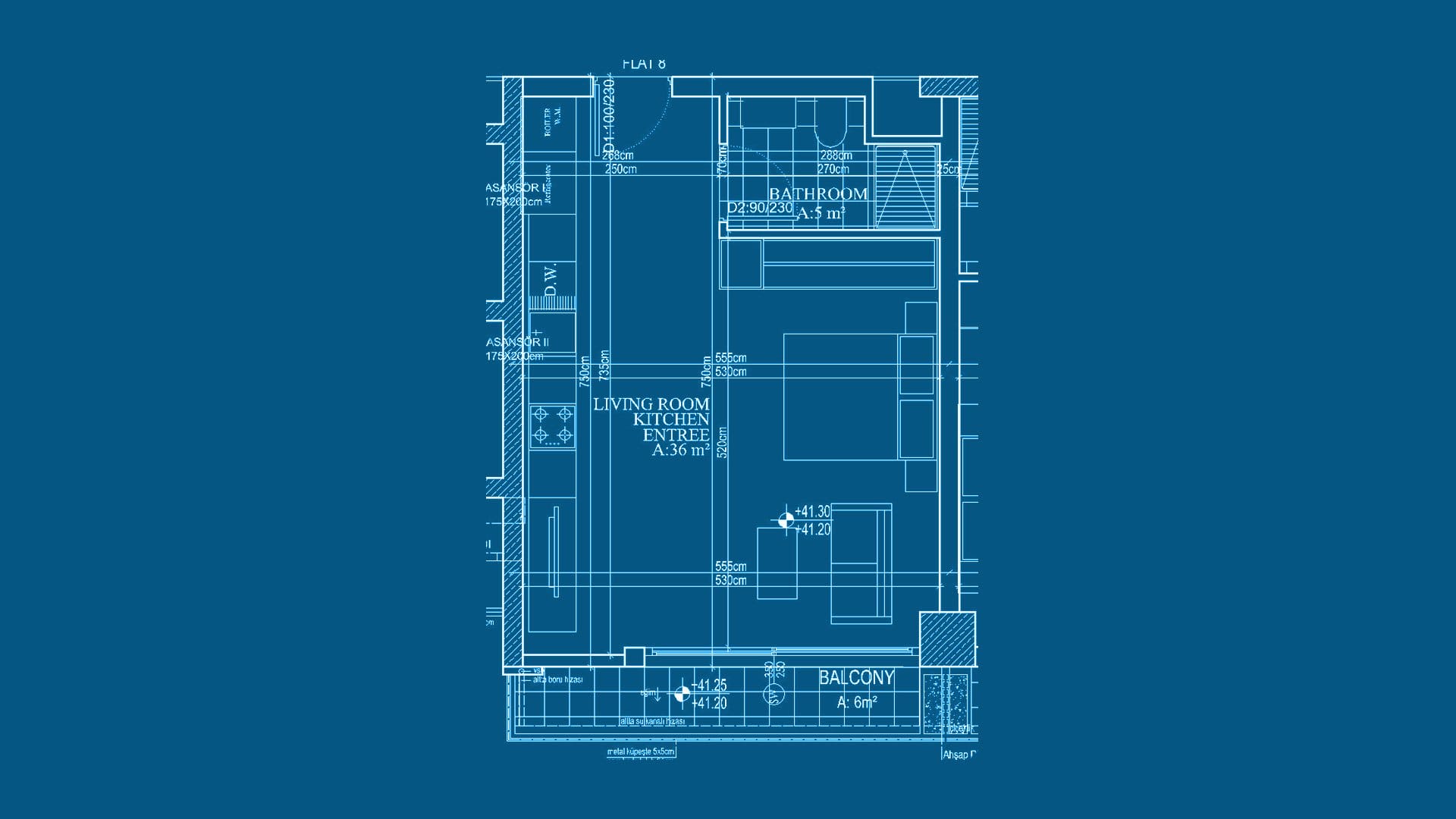Apartament typu studio 50m2 w Iskele, Cypr  GoESTE Nieruchomości 1725556707-0