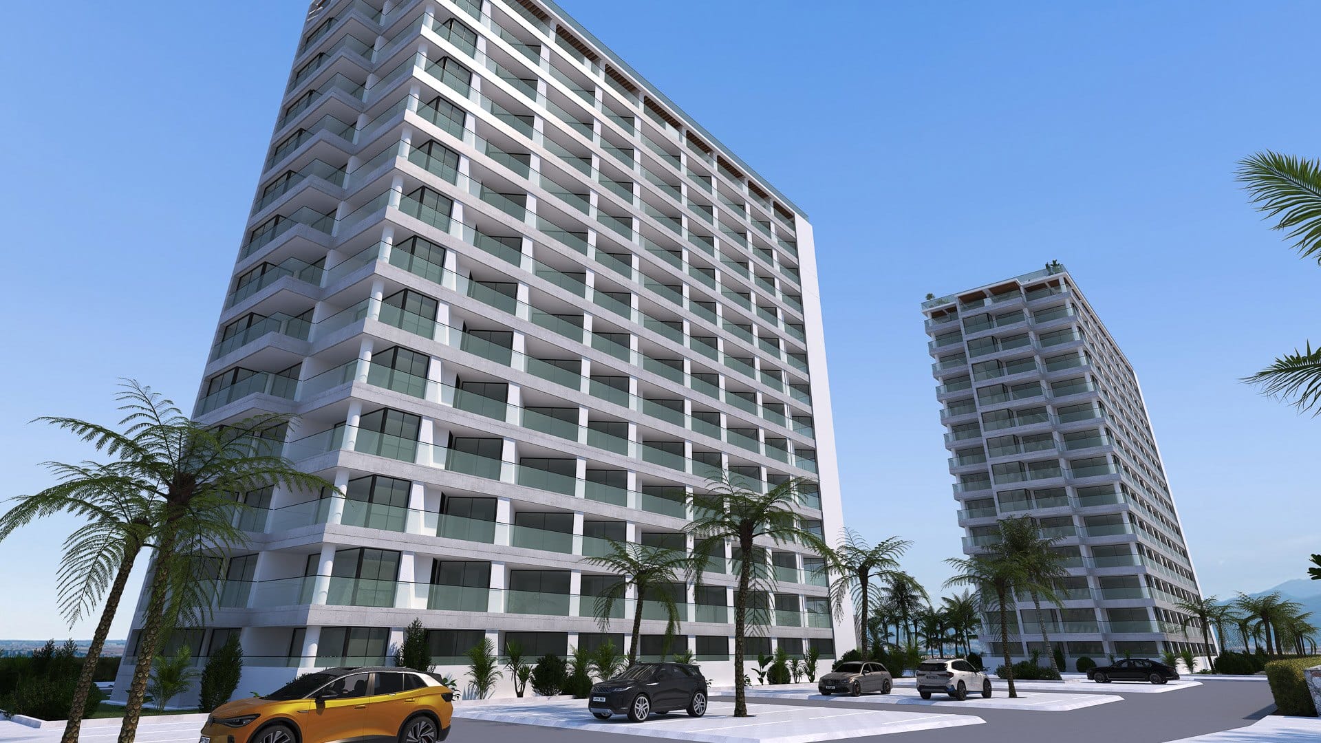 Apartament 1+1 55m2 w Güzelyurt, Cypr.  GoESTE Nieruchomości 1729154300-0
