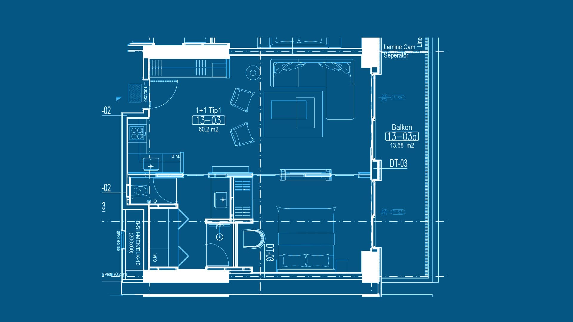 Apartament 1+1 90m2 w Iskele, Cypr  GoESTE Nieruchomości 1732885310-0