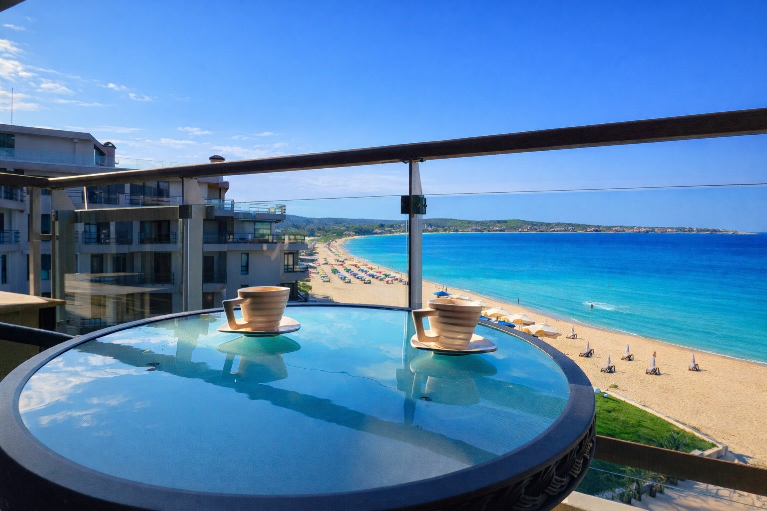 Apartament premium w pierwszej linii morza z prywatną plażą. Bułgaria Sand Lilies Beach GoESTE Nieruchomości Whatsapp Image 2026-02-19 At 19.43.17